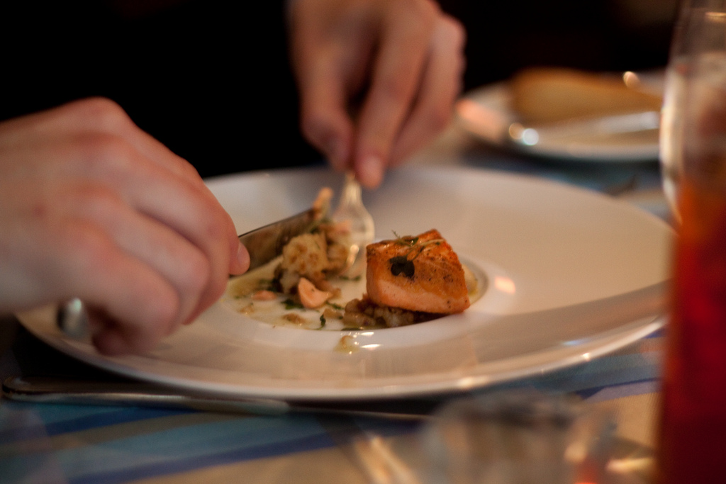 Salmon entree
