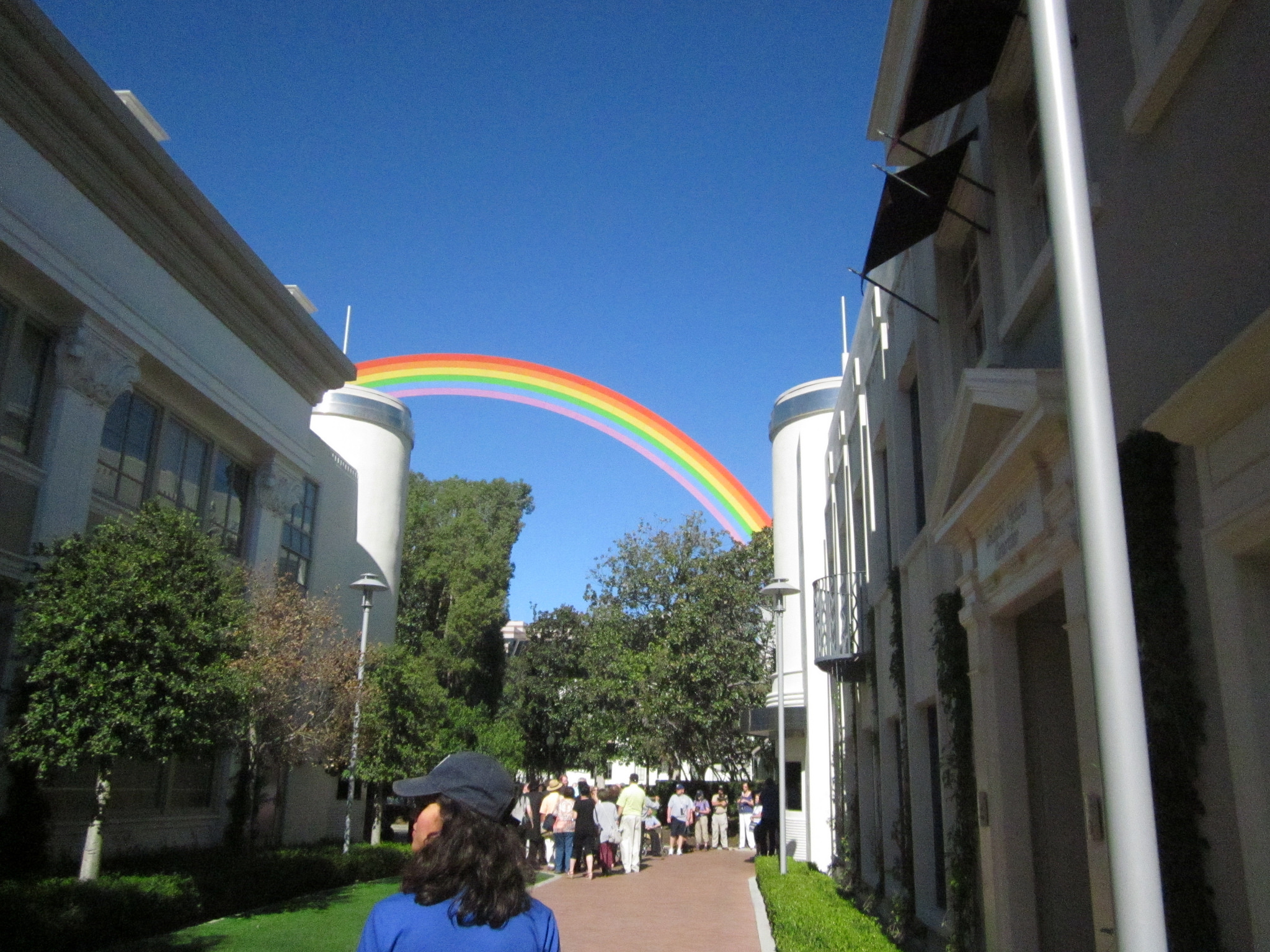 Rainbow Installation at Sony Pictures Studios