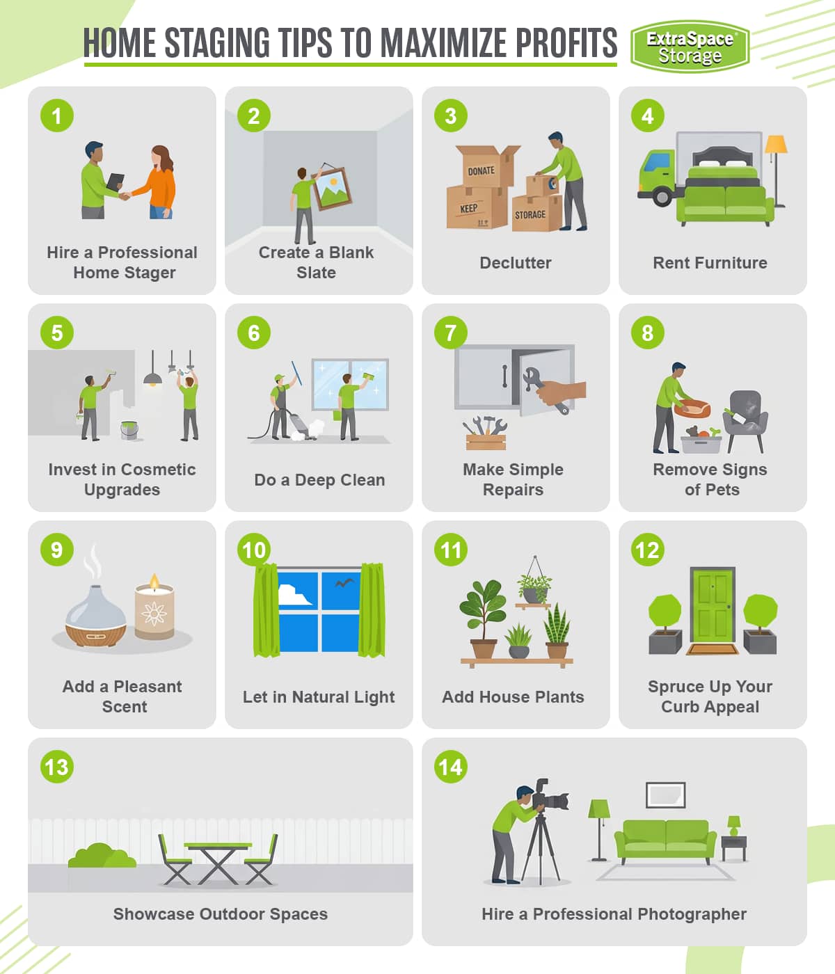 14 tips for staging a home