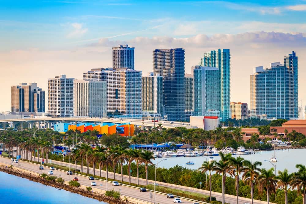 Skyline Image of Miami, Florida