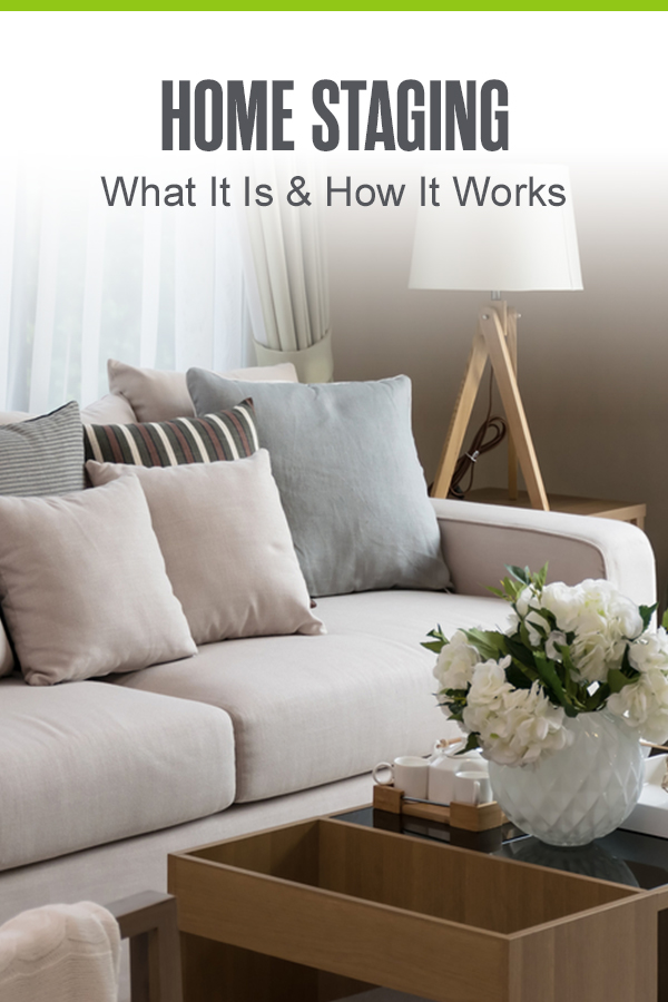 Pinterest Graphic: Home Staging: What It Is & How It Works