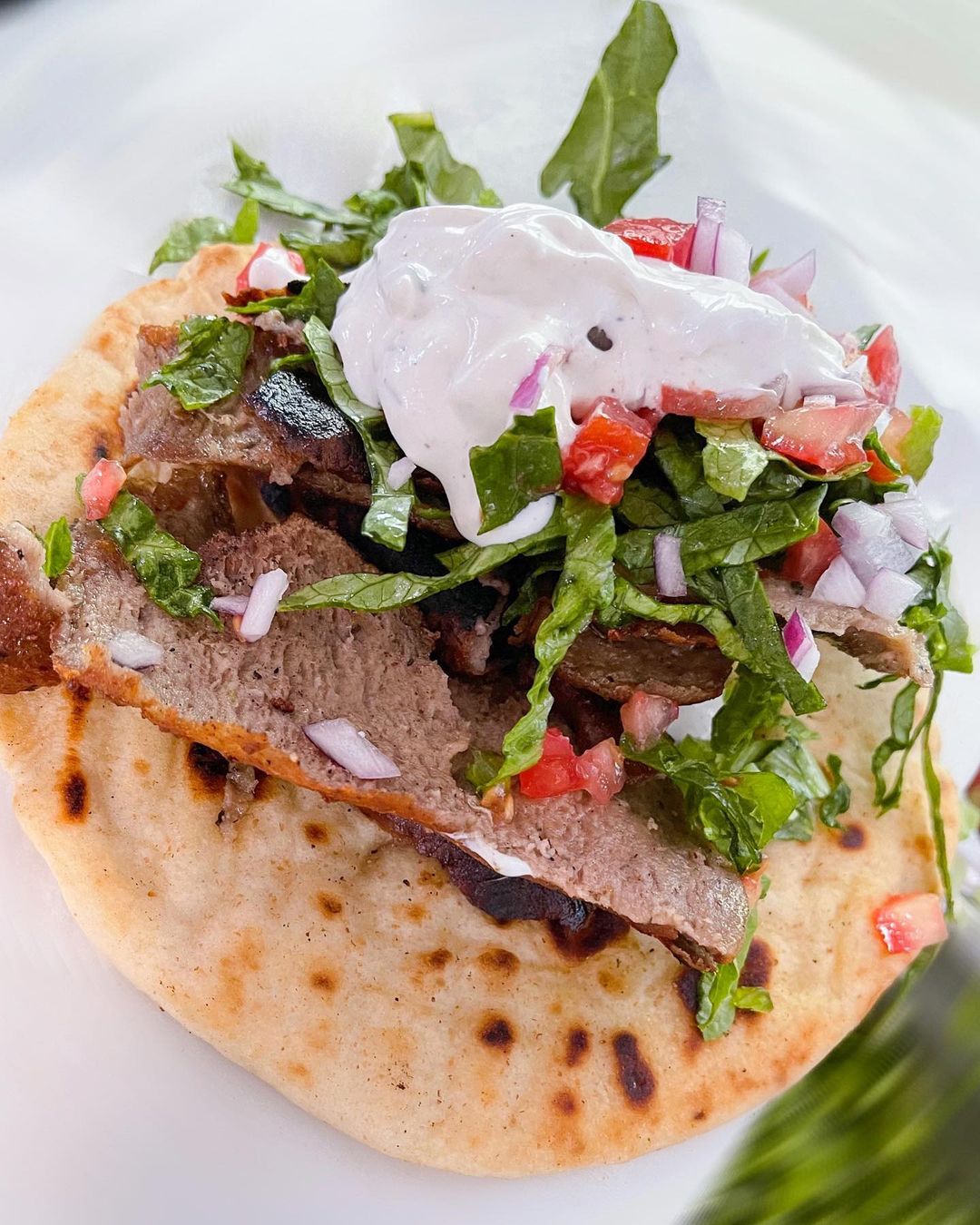 Gyro from Souvlaki Grill in West Palm Beach, FL. Photo by Instagram user @souvlaki_grill
