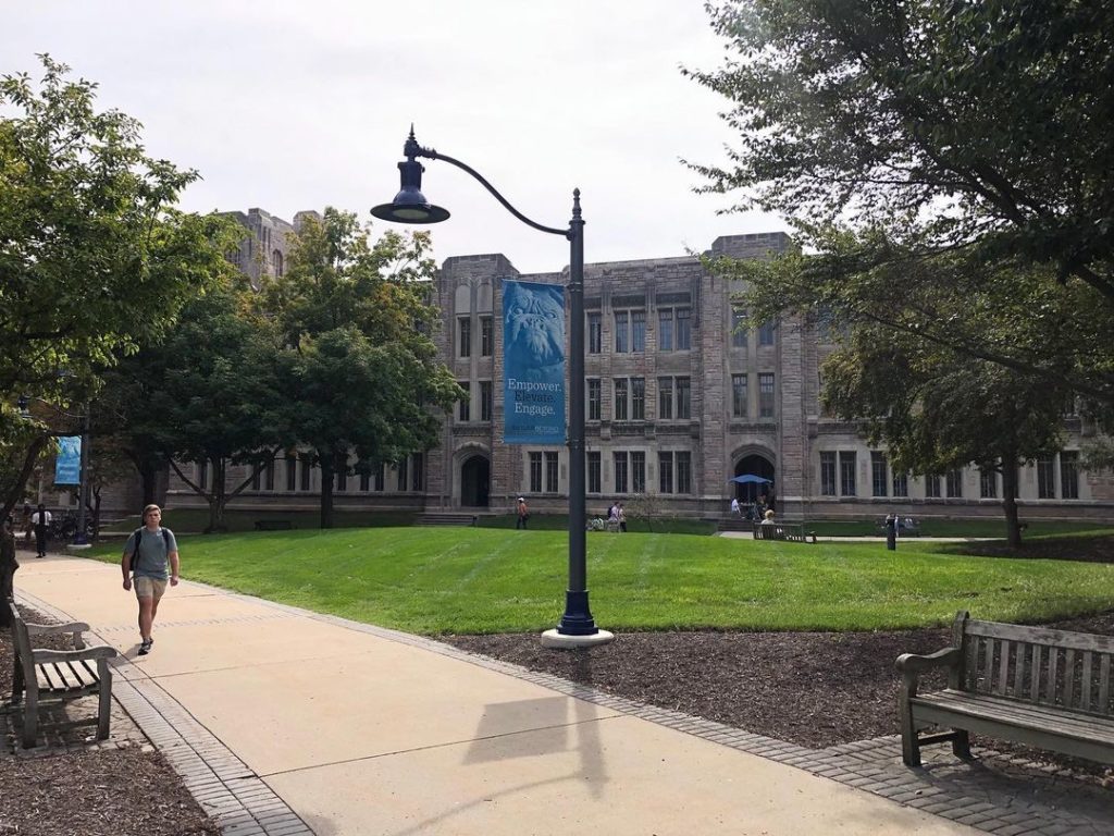 A view of Butler University in Indianapolis. Photo by Instagram user @butleru