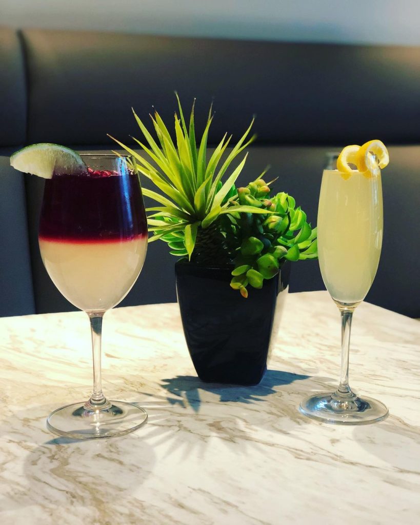 A pair of drinks at Tastings in Indy. Photo by Instagram user @tastingsindy