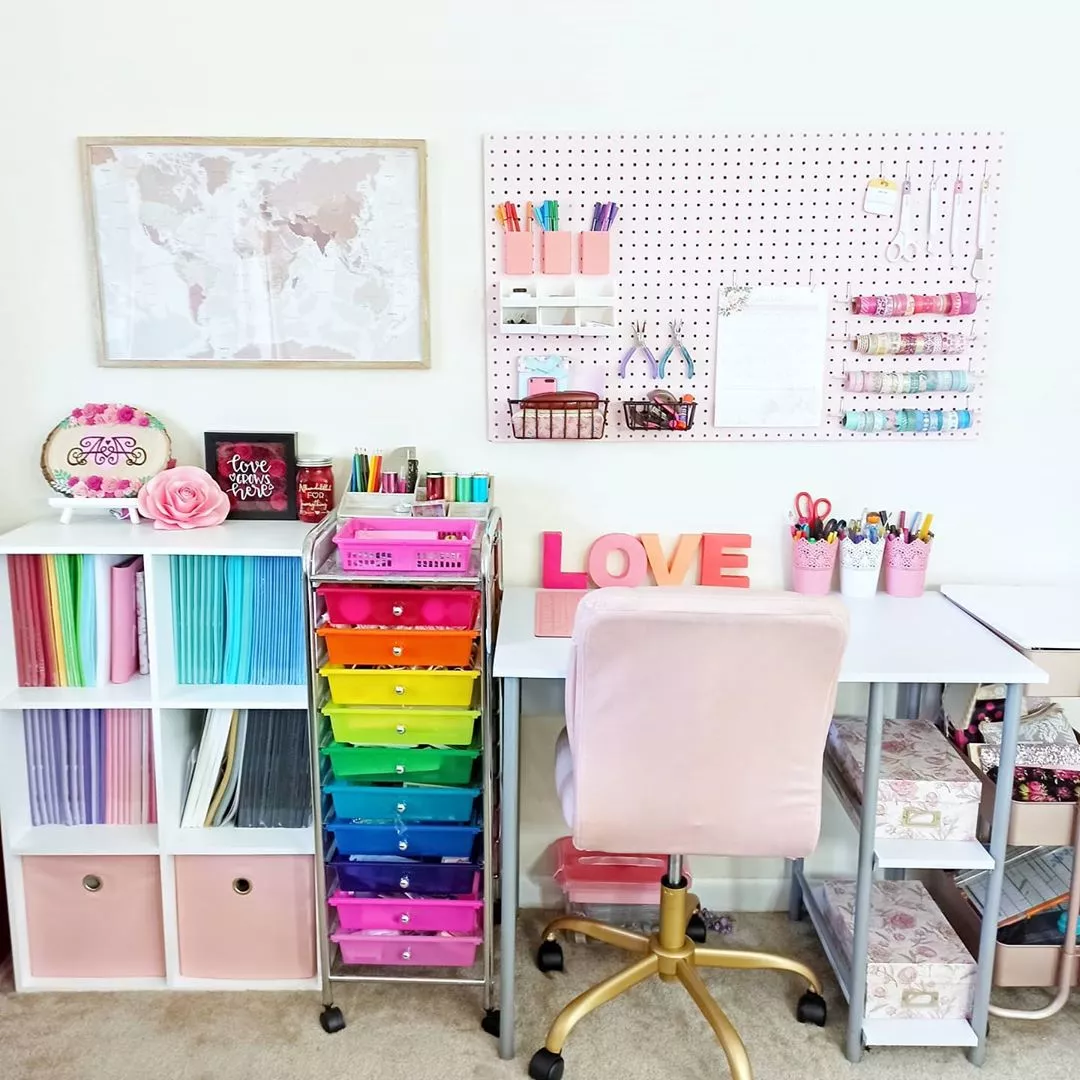 How to Create A Craft Station — The Little Details home + office +