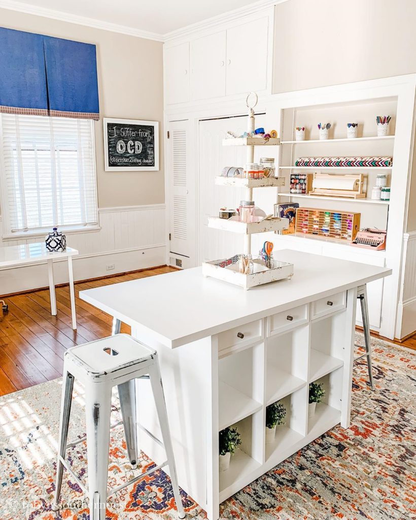 20 ideas para diseñar una sala de manualidades en casa