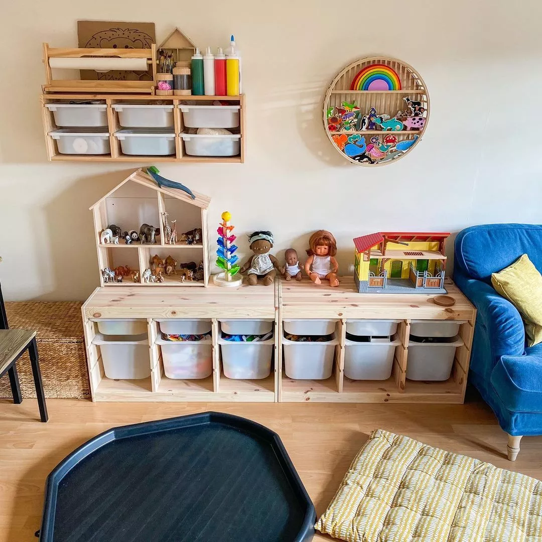 Toy Storage: 10 Ideas from a Small Shared Kid's Room