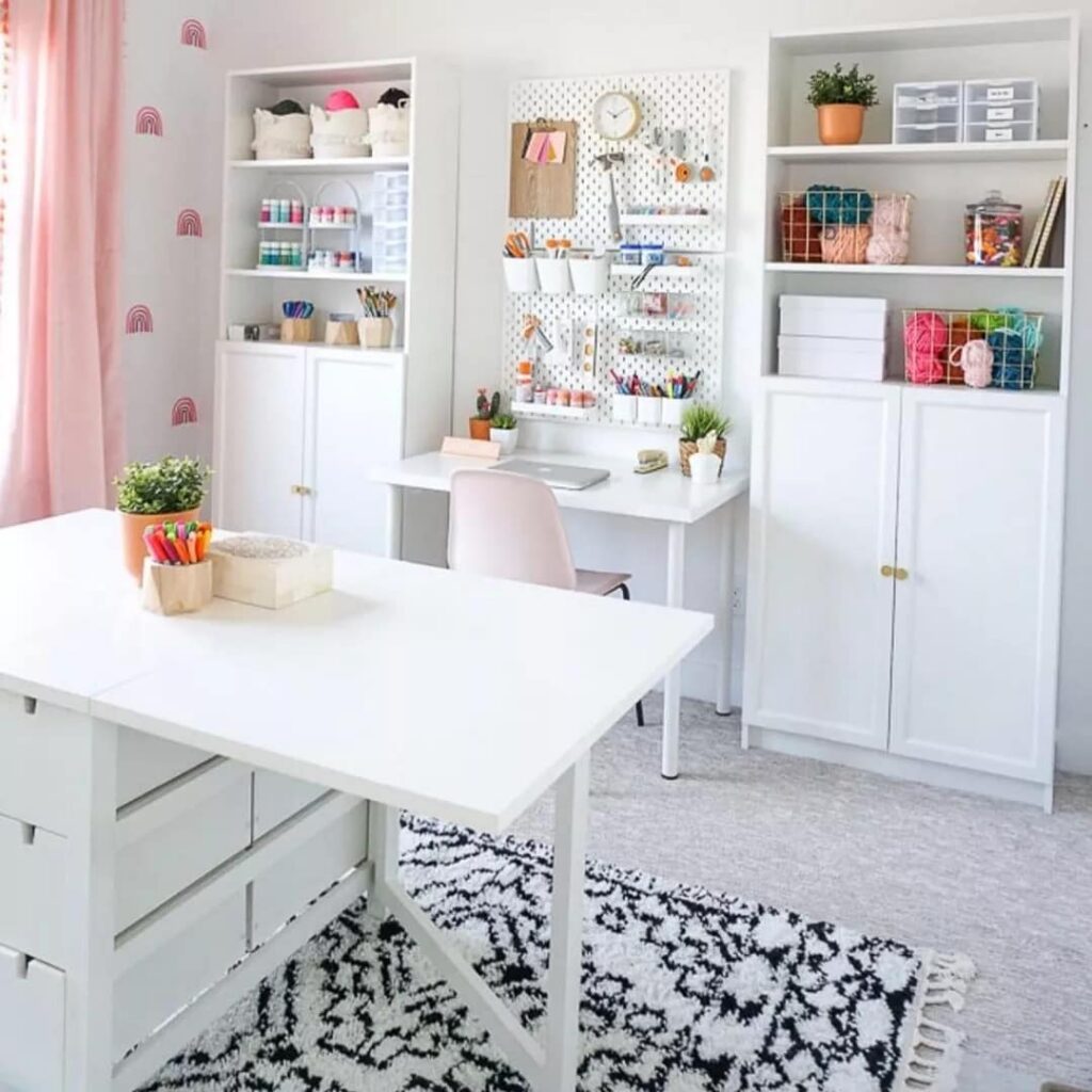 20 Ideas for Designing a Craft Room at Home | Extra Space Storage