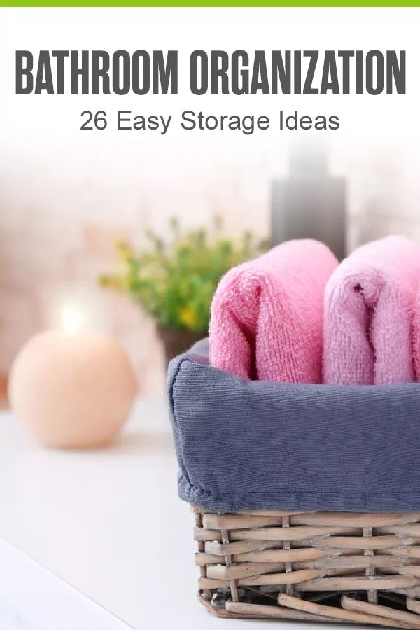 Easily Boost Bathroom Storage With Wall-Mounted Baskets