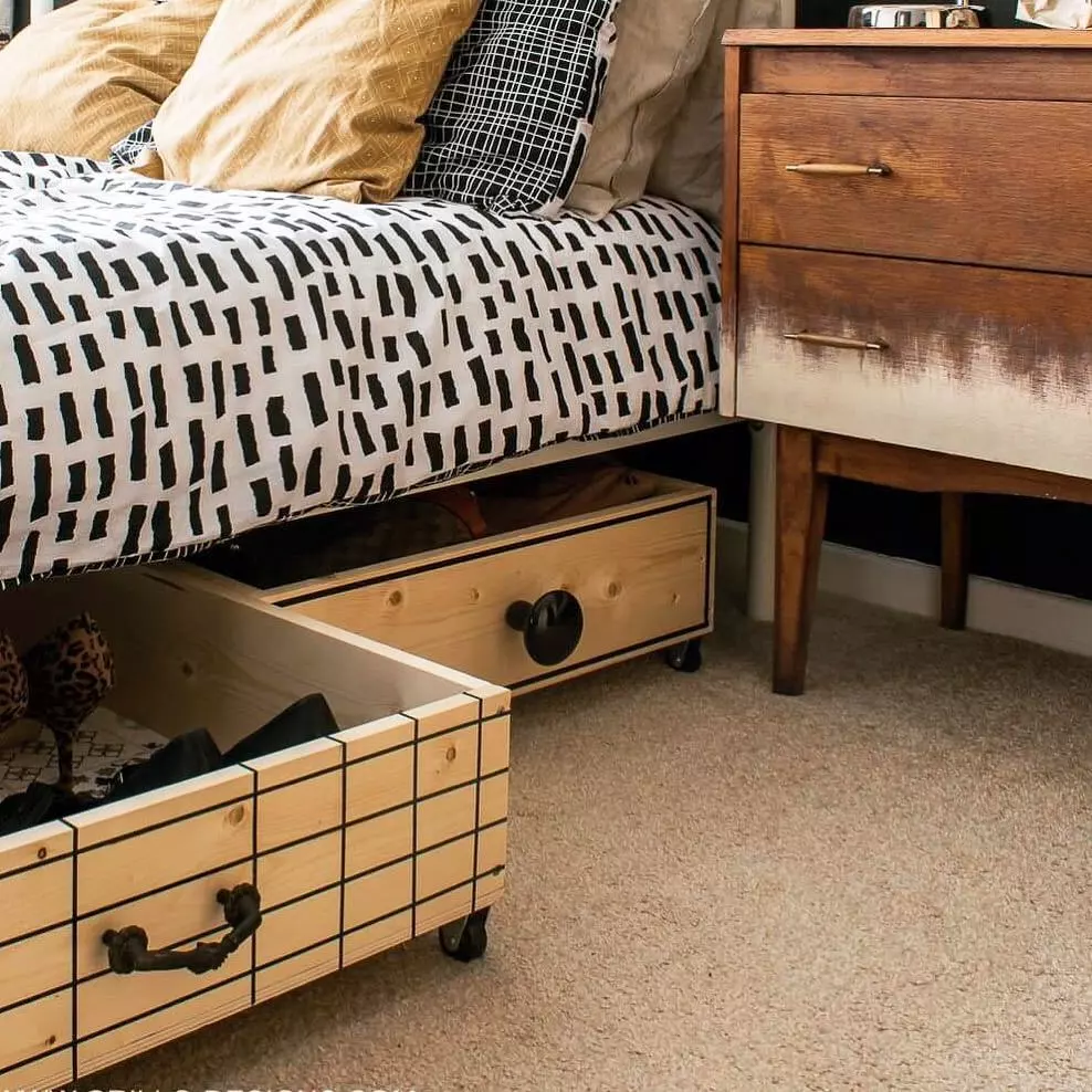 Creative bedroom storage solutions
