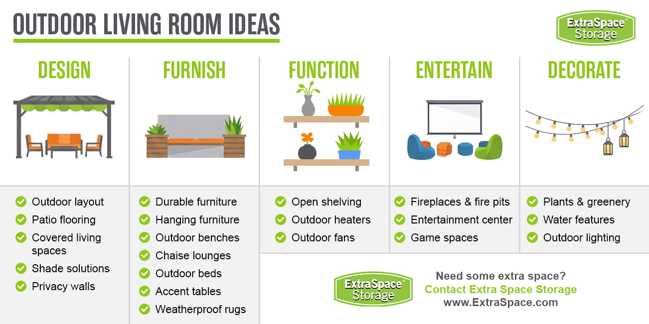 20 outdoor living ideas