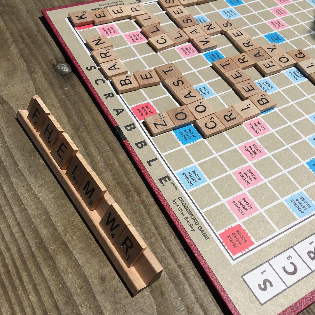 Scrabble board. Photo by Instagram user @_mysticwoman_