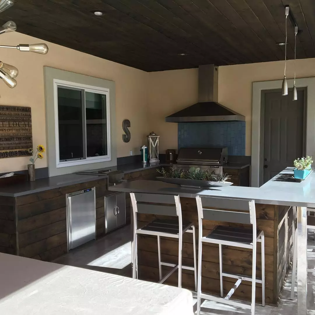 How To Build An Outdoor Kitchen Island