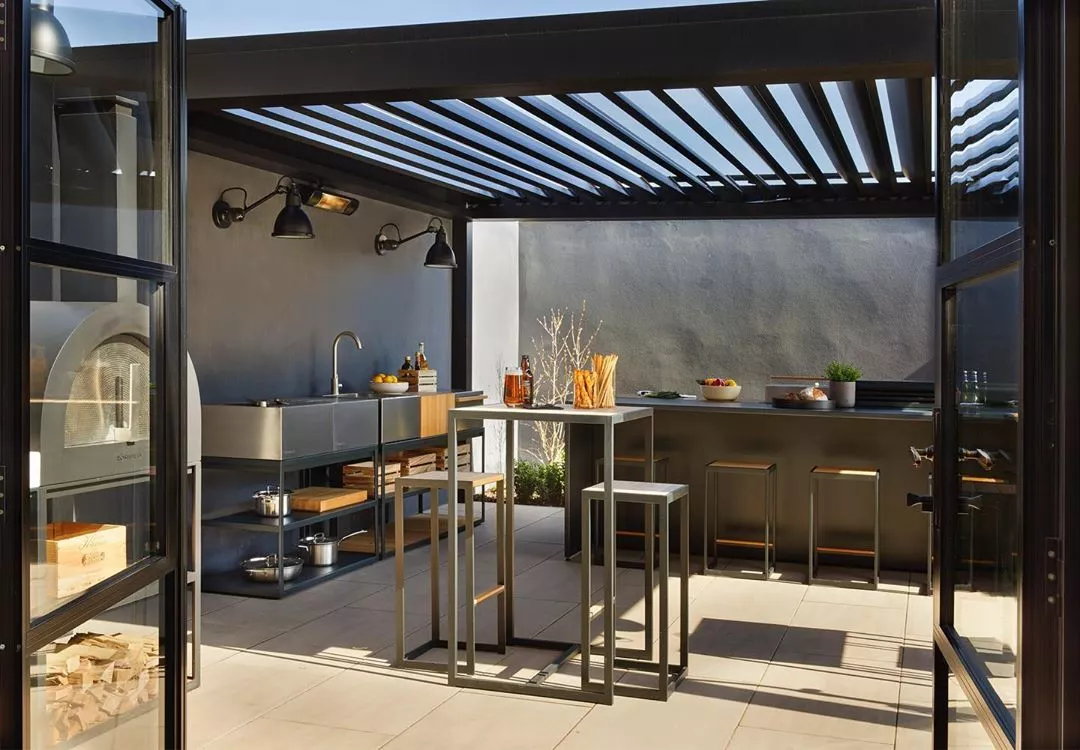 18 Ideas for Building the Ultimate Outdoor Kitchen   Extra Space ...
