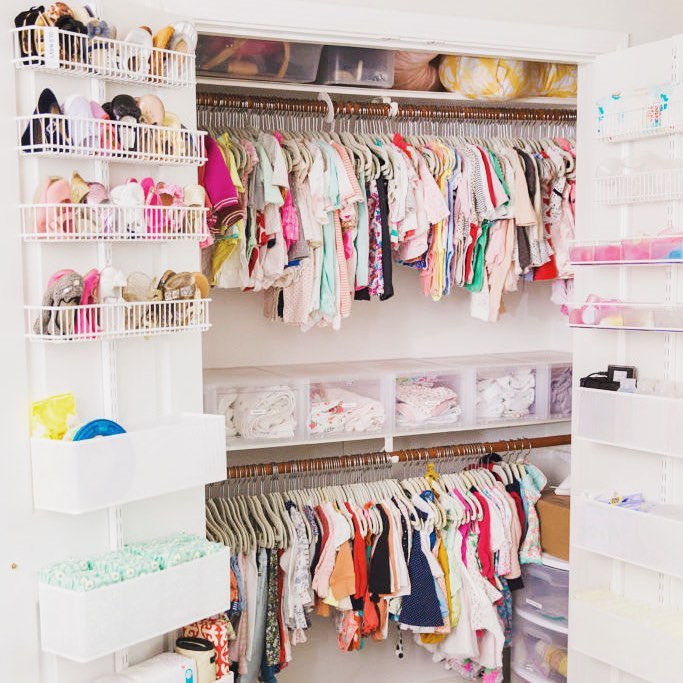 10 Small Closet Organizing Ideas for Girls - Bless'er House