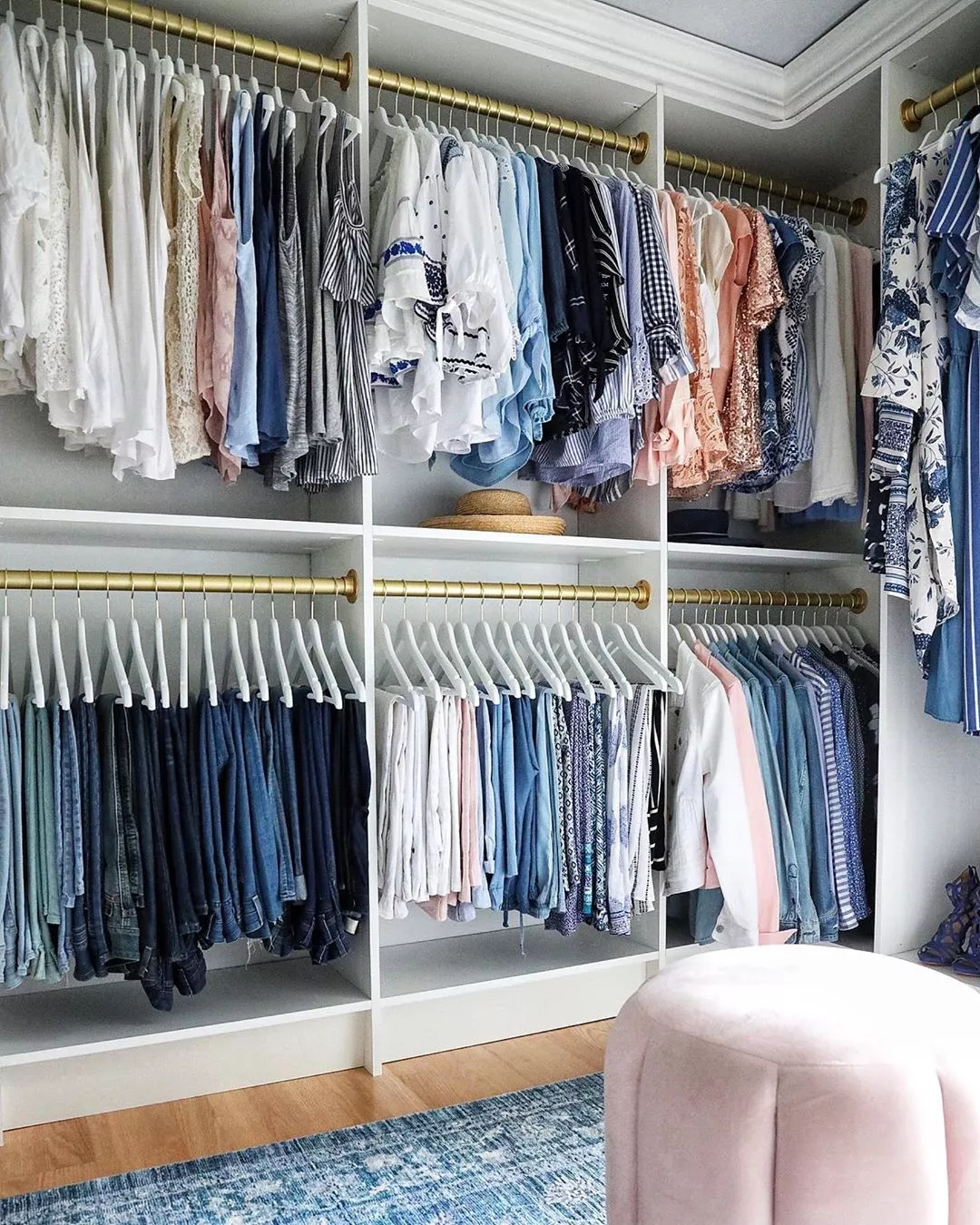 How To Organize A Deep Closet With Lots Of Space
