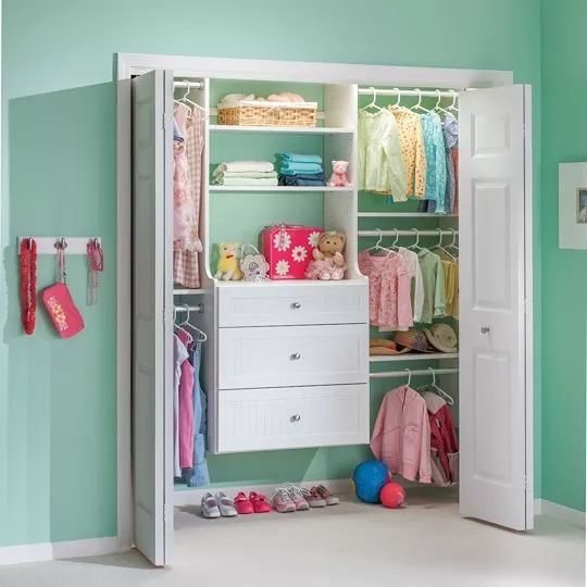 DIY ORGANIZATION  Color-Coded Closet Makeover - I SPY DIY