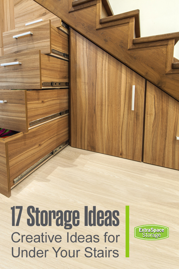 17 Storage Ideas: Creative Ideas for Under Your Stairs