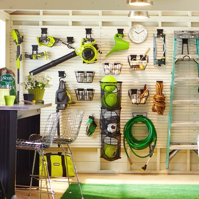26 Outdoor Shed Organization Storage, Ideas For Hanging Garden Tools In Shed