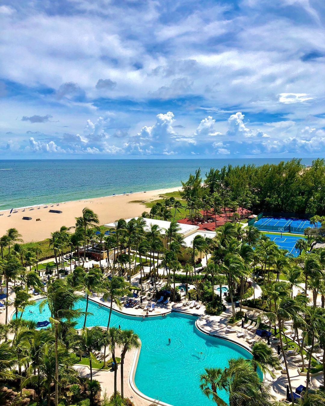 Ocean view of Fort Lauderdale. Photo by Instagram user @fortlauderdalebeach