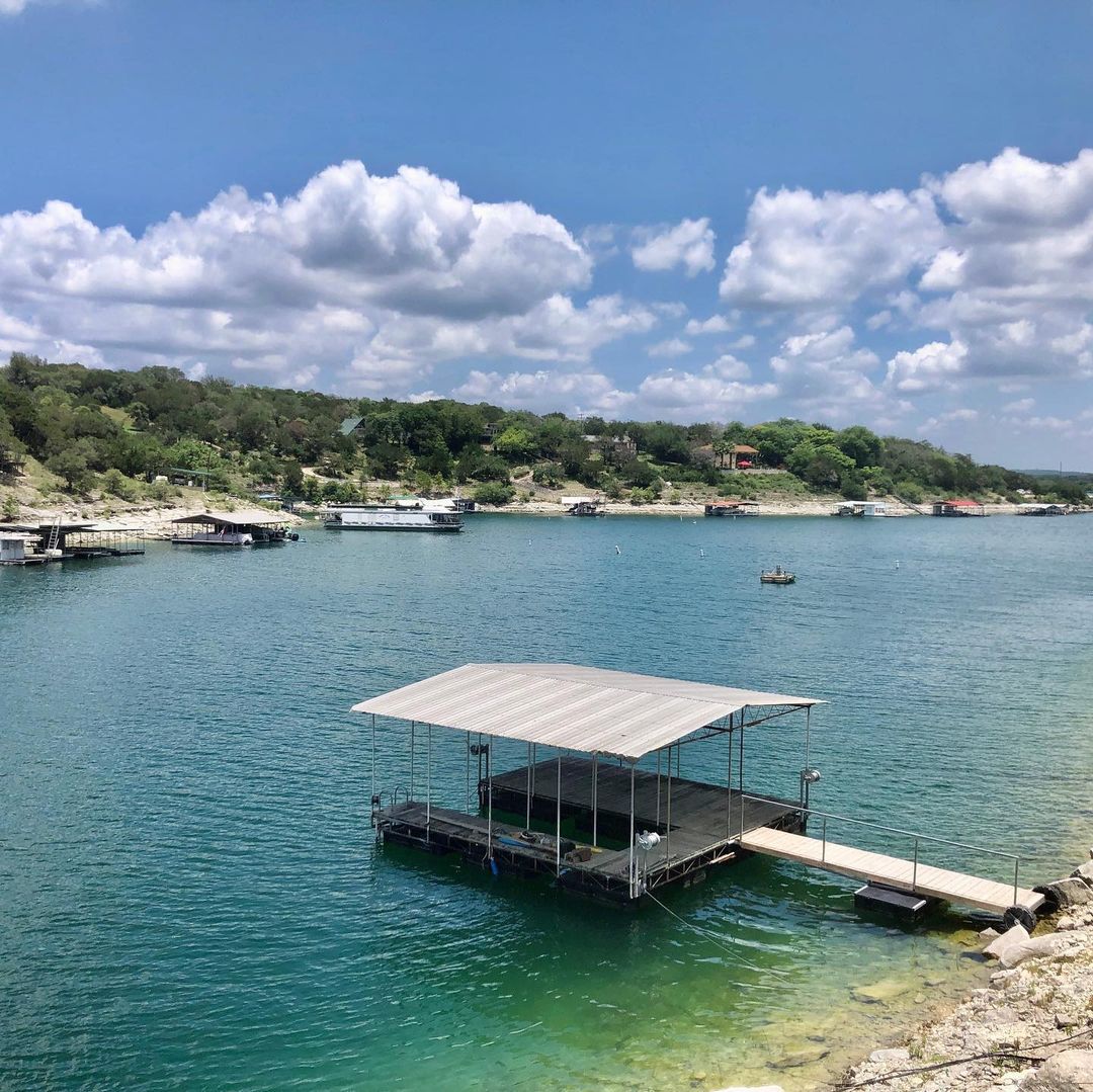 Dock Sittin gin the Water at Lake Travis. Photo by Instagram user @jayh4368
