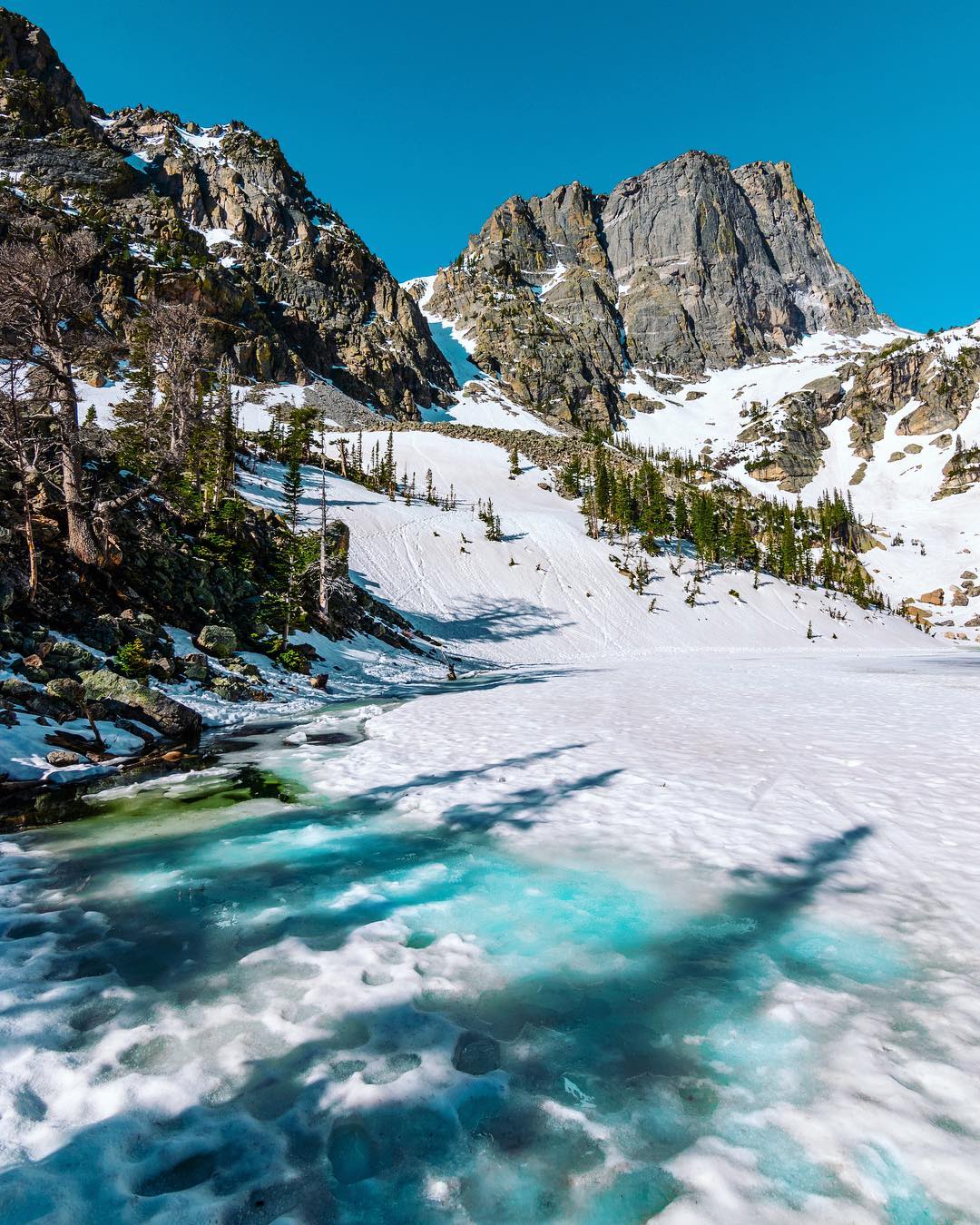 Rocky Mountain National Park in Estes Park, CO. Photo by Instagram user @the_great_gatzby