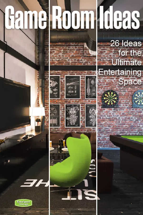 Create an Awesome Home Game Room with These 26 Ideas