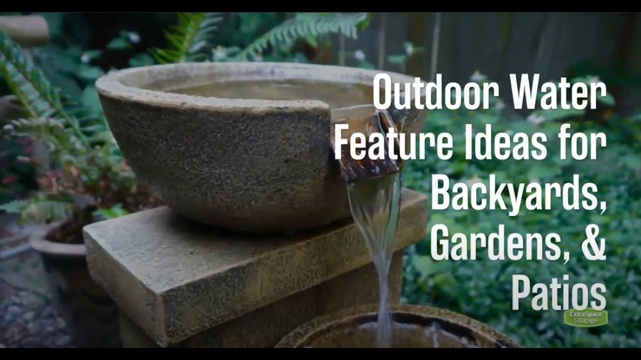 24 Backyard Water Features For Your Outdoor Living Space Extra Space