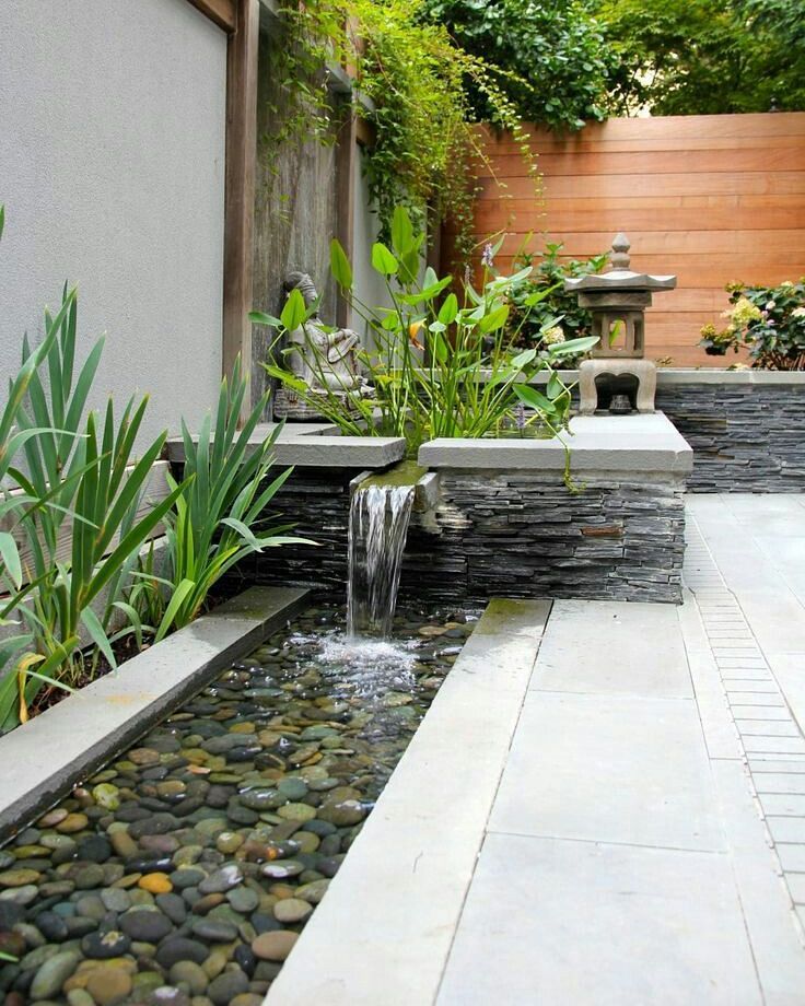 24 Backyard Water Features For Your Outdoor Living Space Extra Storage - Make Your Own Water Feature Wall