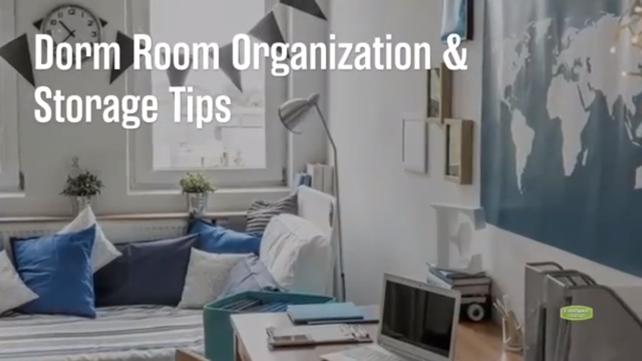 26 Dorm Room Organization & Storage Tips