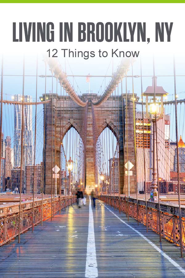 Pinterest graphic: Living in Brooklyn, NY: 12 Things to Know