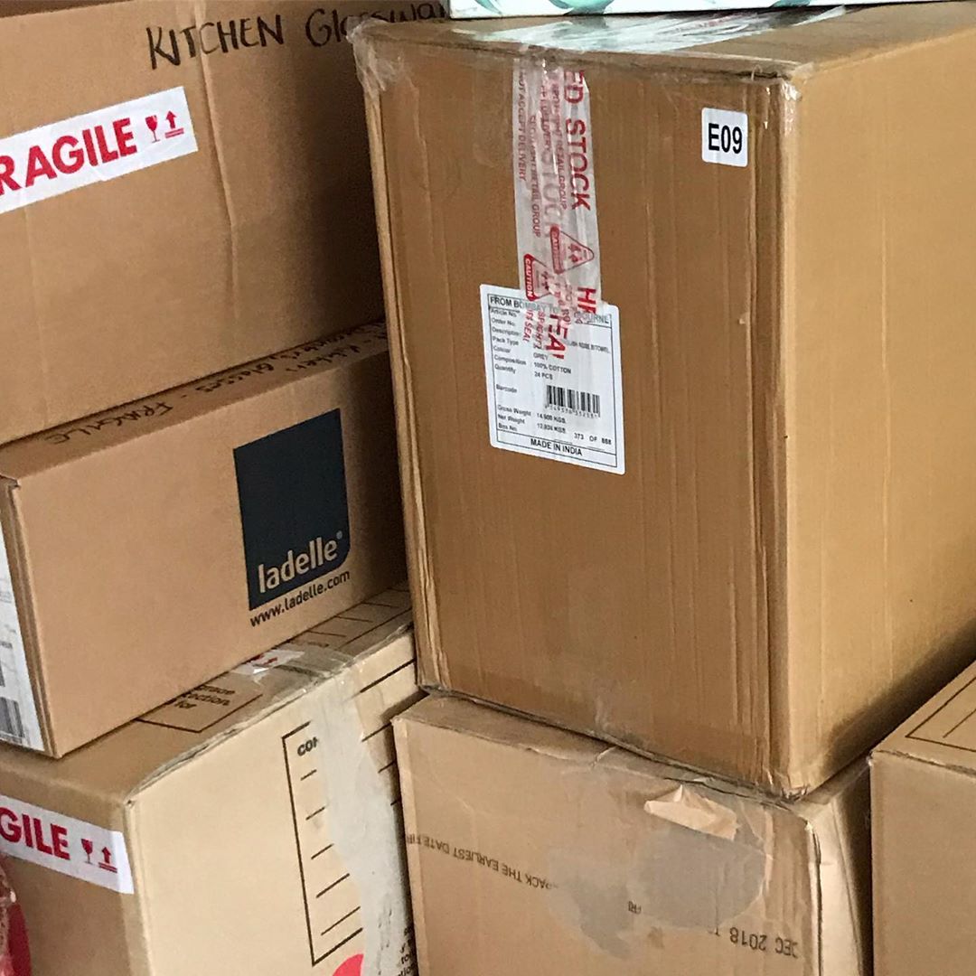 Old Moving Boxes in Need of Replacing. Photo by Instagram user @tanyajane_nannat