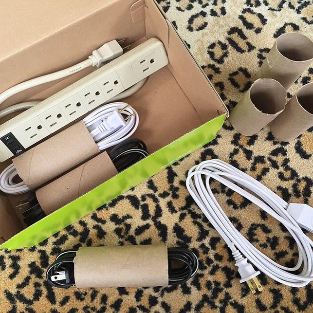 Moving Boxes Specifically Designed for Moving Cords. Photo by Instagram user @storage_world