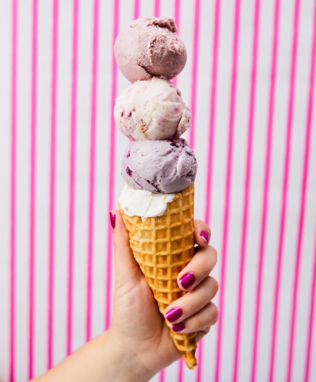 Photo of ice cream cone from Licks Honest Ice Creams in San Antonio, TX. Photo by Instagram user @lickicecreams