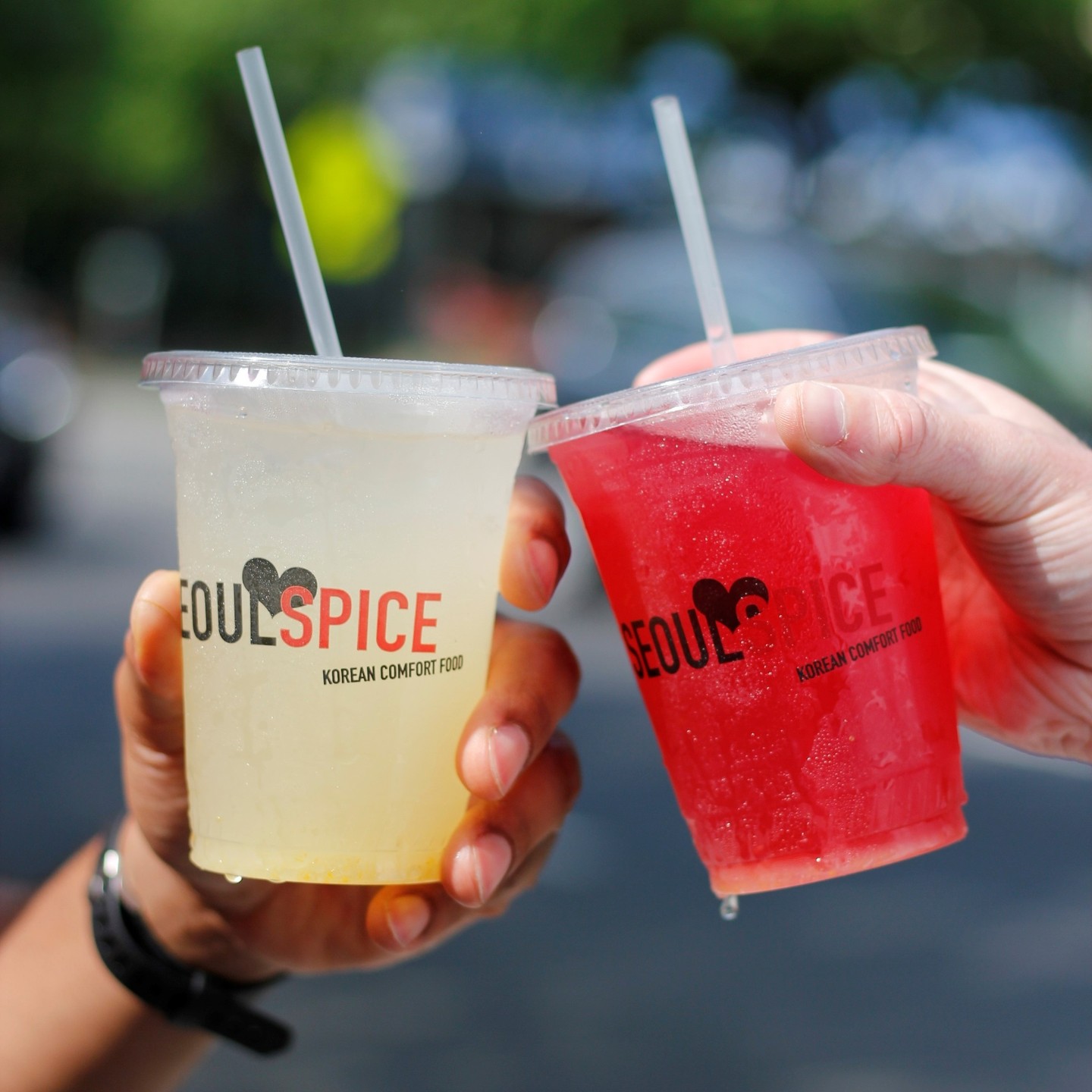 two iced drinks with student discounts. Photo via @tenleytownms