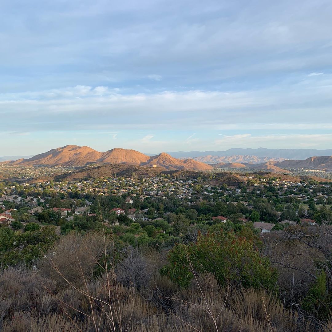 View of Thousand Oaks, CA from Los Robles Trail. Photo by Instagram user @moms_of_conejovalley