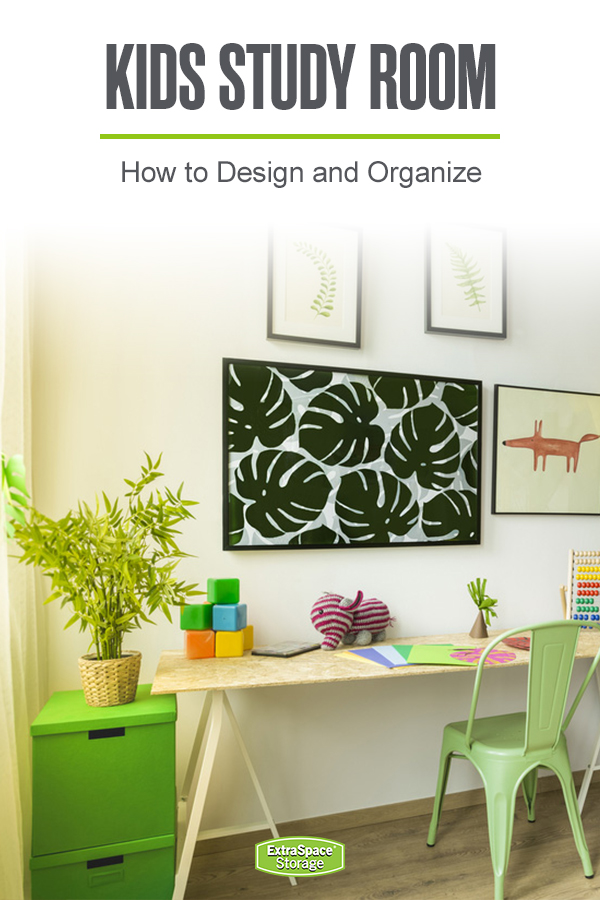 Kids Study Room: How to Design and Organize