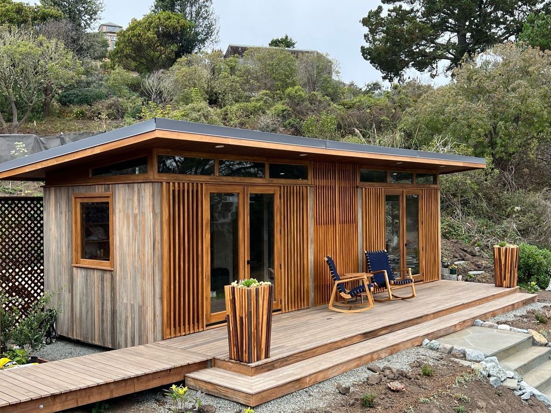 wood shed. photo via @joeschafbuch_inhabitre