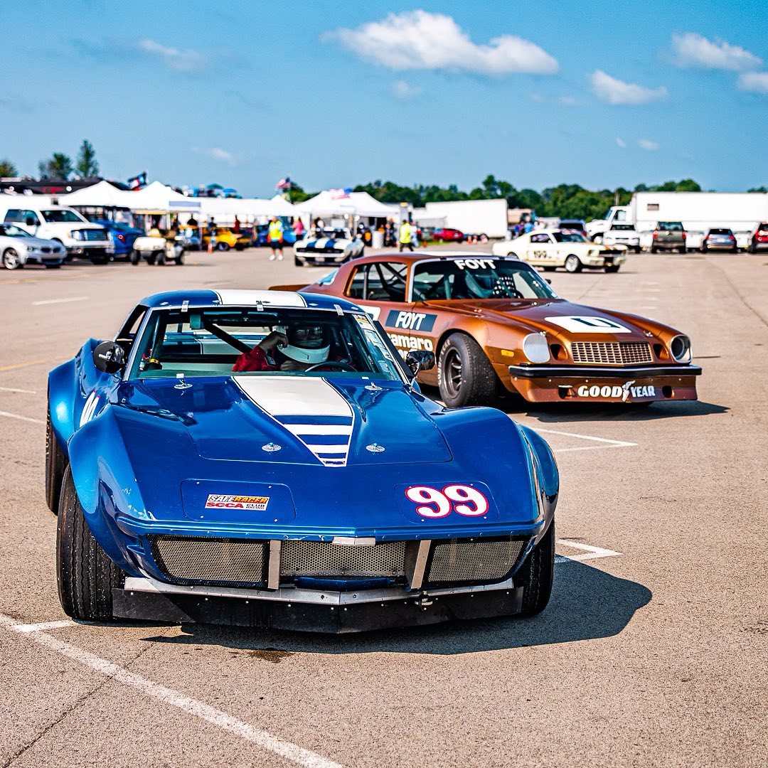 Vintage Race Cars at Pittsburgh International Race Complex. Photo by Instagram user @kurtkphoto