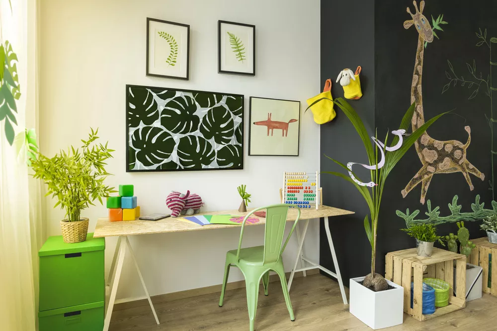 How to Design & Organize a Kids Study Room