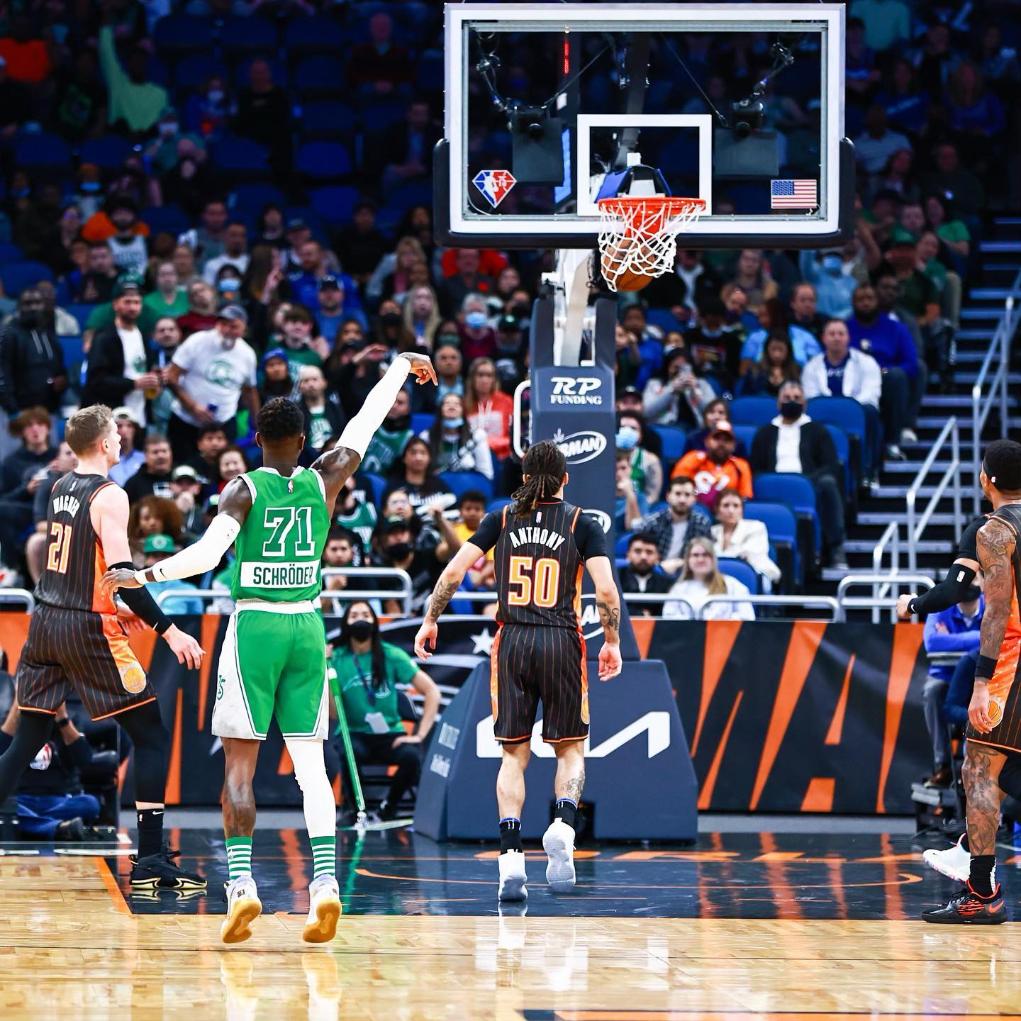 Boston Celtics Basketball. Photo by Instagram user @celtics