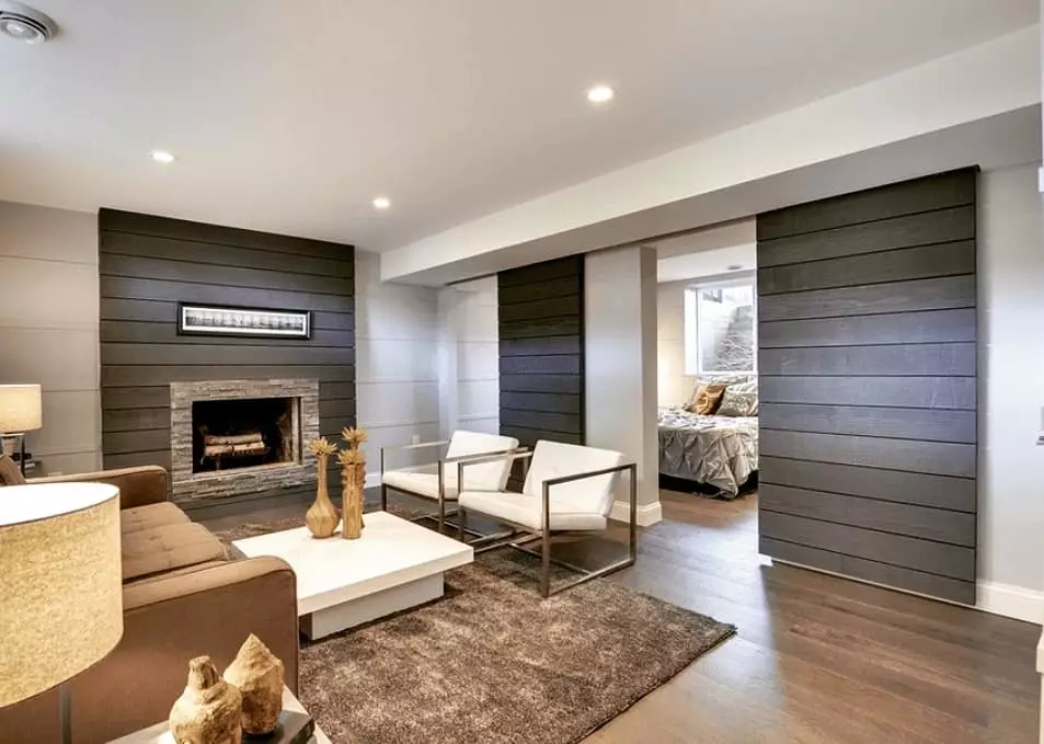 23 Basement Design Organization Ideas Extra Space Storage 23 Basement Design Organization Ideas, Modern Basement Ideas With Barn Doors