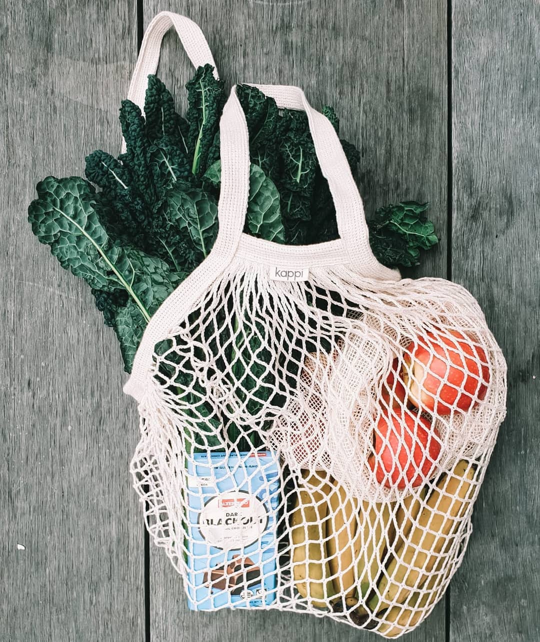 Eco-friendly produce bag. Photo by Instagram user @kappi.life