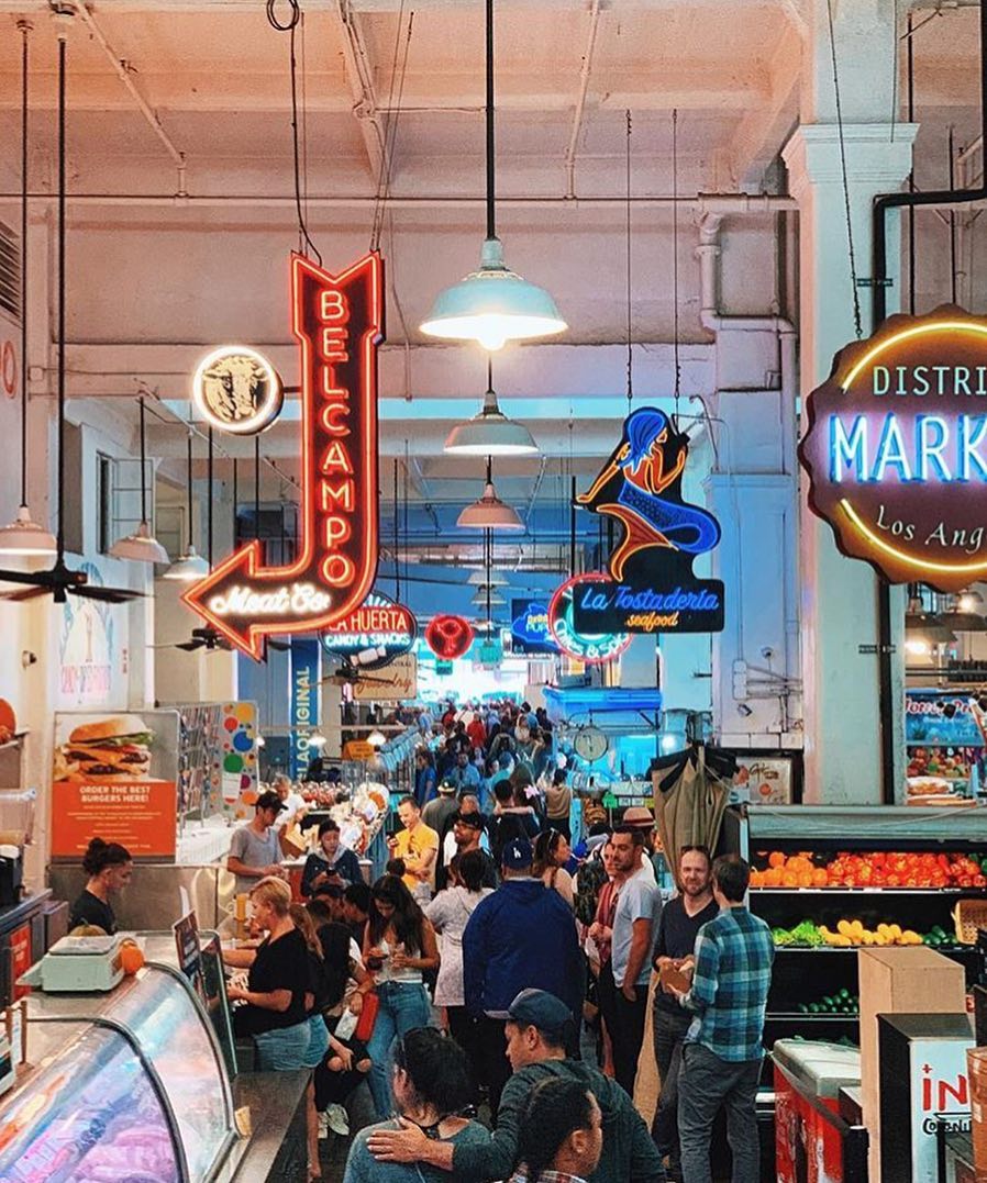 Photo from Inside of the Grand Central Market Los Angeles. Photo by Instagram user @grandcentralmarketla