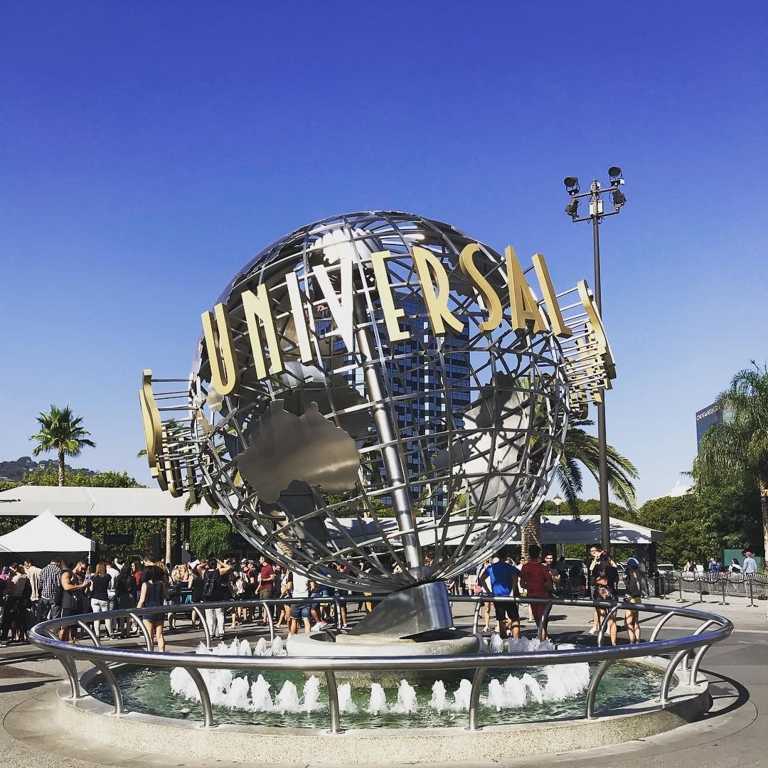 Photo of the Universal Studios Globe. Photo by Instagram user @unistudios