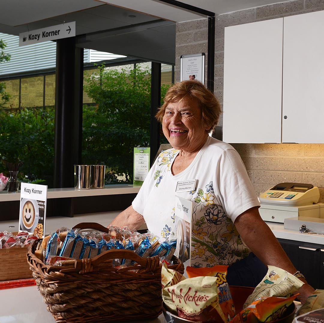 Woman Offering Meals in a Soup Kitchen. Photo by Instagram user @newsdurham