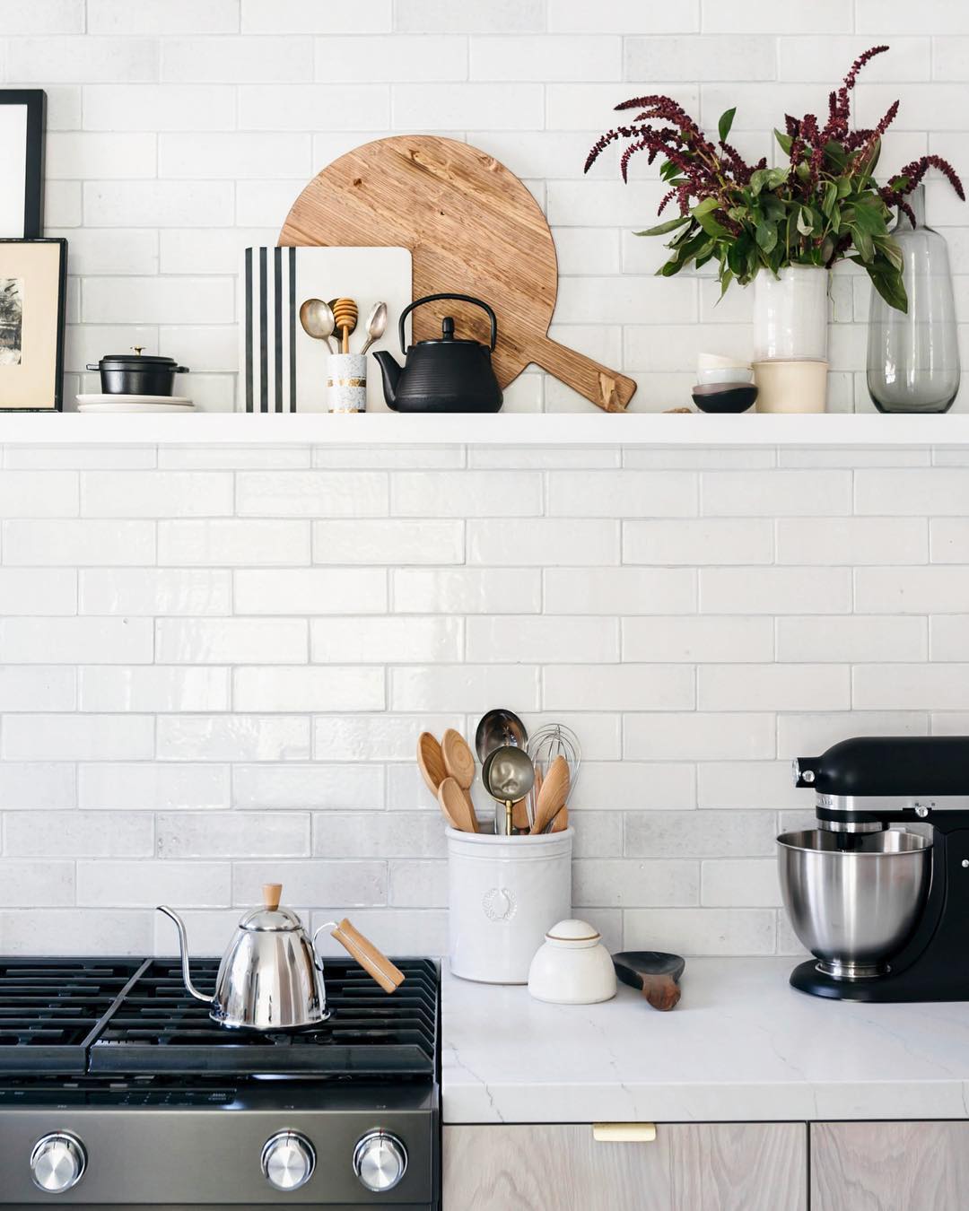 Kitchen elements and utensils. Photo by Instagram user @monicawangphoto