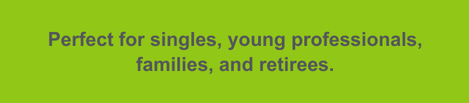 The Lakeview neighborhood is perfect for singles, young professionals, families, and retirees.