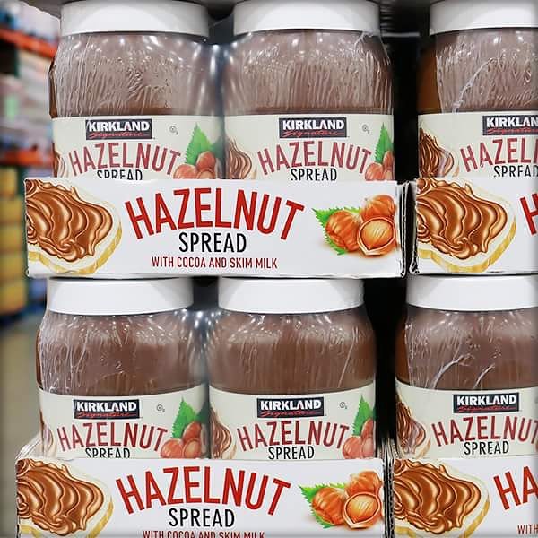 Giant Jars of Hazelnut Spread for Bulk Purchases. Photo by Instagram user @costco
