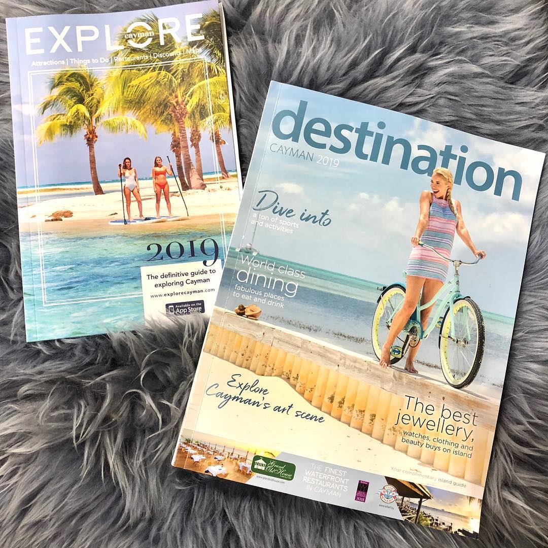 Two Different Travel Magazines. Photo by Instagram user @deepblueimages